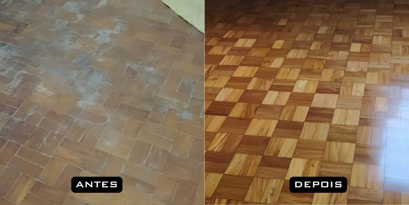 Equipe da Sinteco Nogueira especializada em pisos de madeira